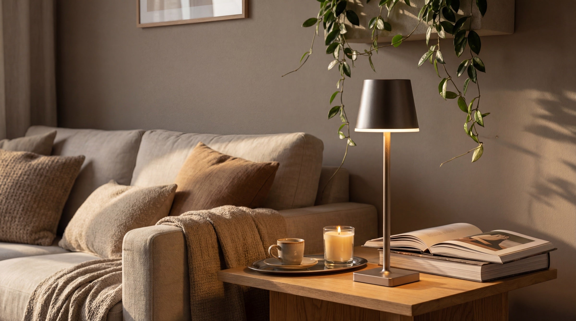 xoxo+ Champagner im Wohnzimmer