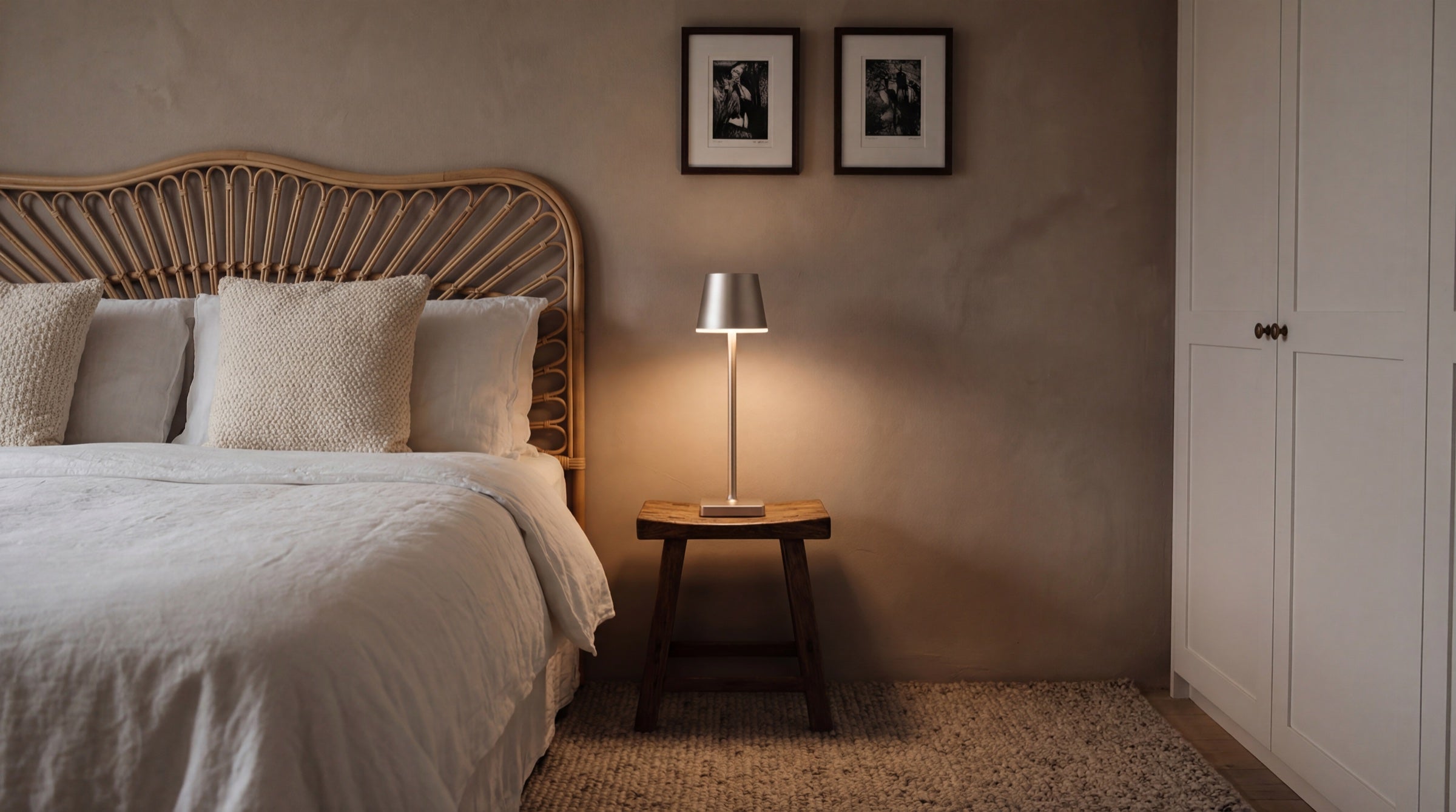 xoxo+ Tischleuchte im Schlafzimmer